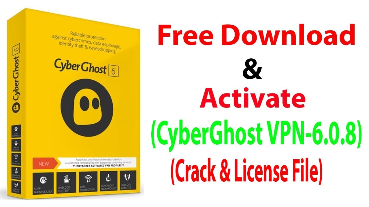 free cyberghost 7 activation key